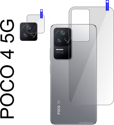 PONDRIK Back Screen Guard for POCO F4 5G back glass(Pack of 2)