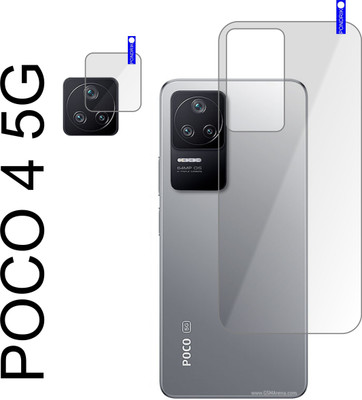 PONDRIK Back Screen Guard for POCO F4 5G back glass(Pack of 2)