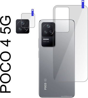 PONDRIK Back Screen Guard for POCO F4 5G back glass(Pack of 2)