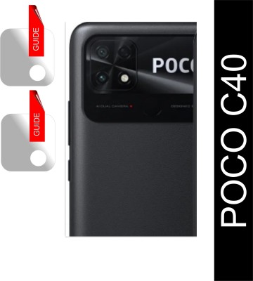 Polenta Camera Lens Protector for Xiaomi Poco C40 official(Pack of 2)