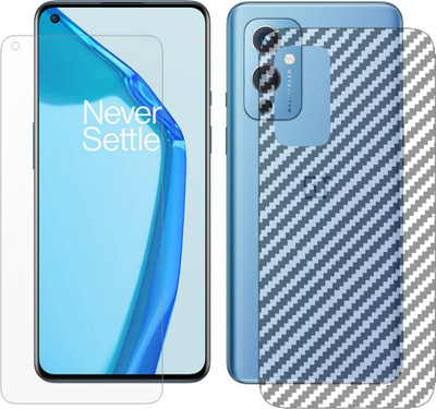 KJN Front and Back Screen Guard for OnePlus 9 5G(Pack of 2)