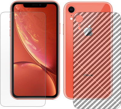 KJN Front and Back Screen Guard for Apple iPhone XR(Pack of 2)