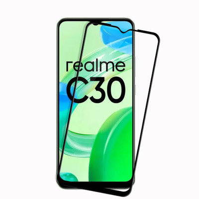 Flipkart SmartBuy Edge To Edge Tempered Glass for Realme C30(Pack of 1)