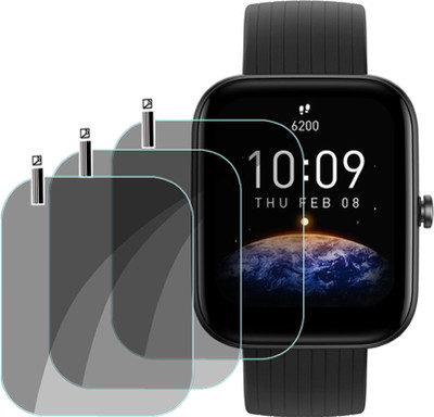 XAZE Screen Guard for Amazfit Bip 3 Smartwatch(Pack of 3)