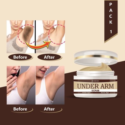 Rosevely Dark Underarm Whitening Cream For Whitening Lighten and Brighten Skin Scrub(50 g)