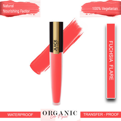Juice Lip Tint M-6 Shade:Fuchsia Flare(Fuchsia Flare, 4 ml)