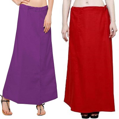 VIOLET-RED Pure Cotton Petticoat(Medium)