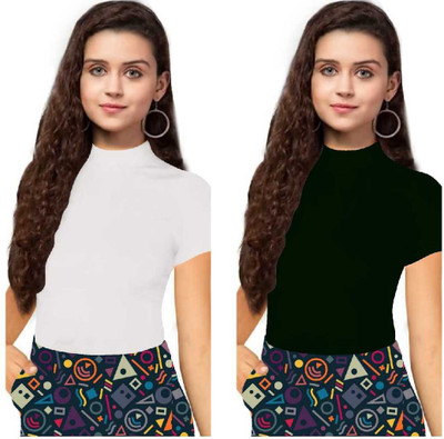 Dream Beauty Fashion Casual Solid Women Blue Top