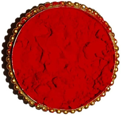 Aylily SMUDGE PROOF POWDER MATTE FINISH RED COLOR SINDOOR SINDOOR SINDOOR(Red)