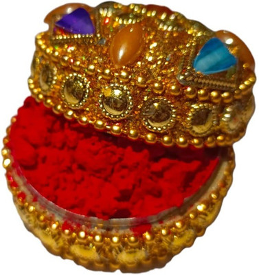 Aylily HERBAL SINDOOR WITH BEAUTIFUL MULTICOLOR BOX SINDOOR SINDOOR(Red)
