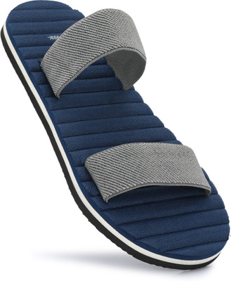 Vellinto Men Slides(Blue, Grey , 7)