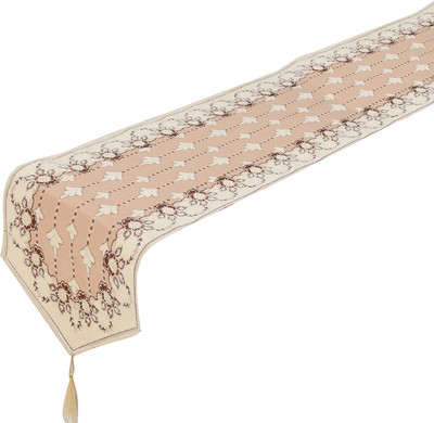 KUBER INDUSTRIES Yellow 182 cm Table Runner(Velvet)