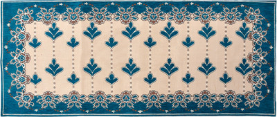 KUBER INDUSTRIES Green 90 cm Table Runner(Cotton)