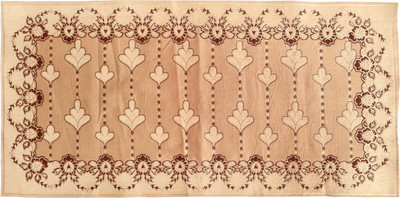 KUBER INDUSTRIES Yellow 90 cm Table Runner(Cotton)