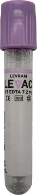 LEVRAM 3 ml Plain Polyethylene Test Tube(7.5 cm 315 K Pack of 100)