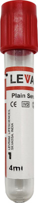 LEVRAM 6 ml Plain Polyethylene Test Tube(7.5 cm 315 K Pack of 100)