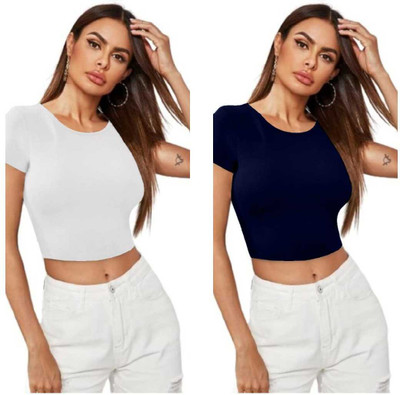 Dream Beauty Fashion Casual Solid Women Grey Top