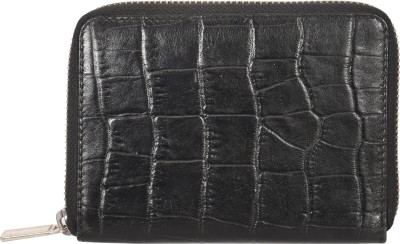 Leatherman Fashion Genuine Leather black purse women _1098(Black)