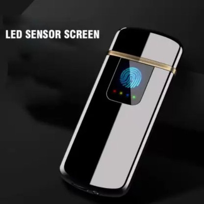 GUGGU WRI_636H_Touch Lighter |Battery Indication Touch Screen Sensor Lighter WRI_636H_Touch Lighter |Battery Indication Touch Screen Sensor Lighter Cigarette Lighter(Black)