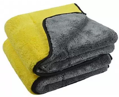 Auto E-Shopping Microfiber Vehicle Washing  Cloth(Pack Of 2, 500 GSM)