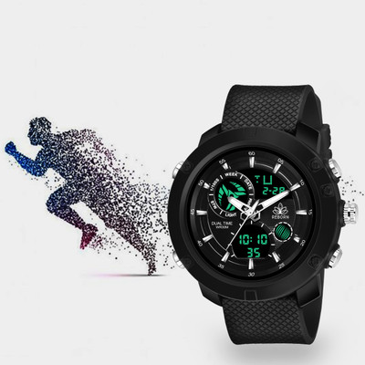 TrackFly Atteractive Sport Disgener Wrist Watch Analog-Digital Watch  - For Men