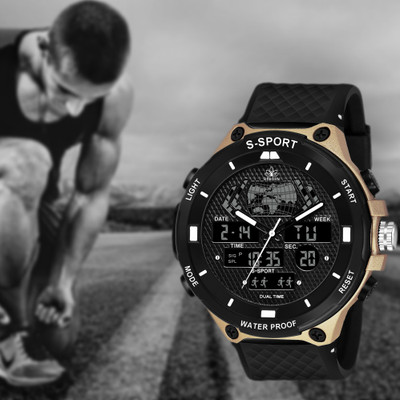 TrackFly Atteractive Sport Disgener Wrist Watch Analog-Digital Watch  - For Men