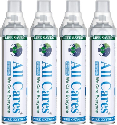 all cares 48 Liter Pack of 4 Portable Oxygen Can