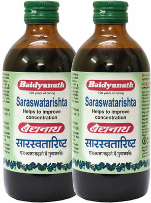 Baidyanath Saraswatarishta-220 Ml (Pack Of 2)(Pack of 2, 220 ml)