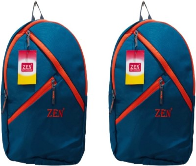 Zen Blue Backpack For Men and Women 30 L Laptop Backpack(Blue)