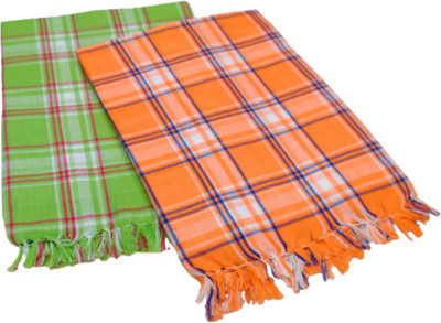 Mps cotton cool Cotton 400 GSM Bath, Hair, Face Towel(Pack of 2)