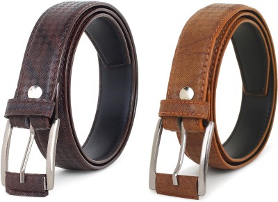 ZACHARIAS Boys Casual, Formal, Party Brown, Tan Synthetic Belt