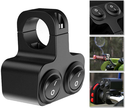 Znee Smart CNC On/Off Motorcycle Handlebar Fitting Dual Switch For Honda CBR 600 RR Handle Bar Grip For Honda Universal For Bike(Pack of 1)