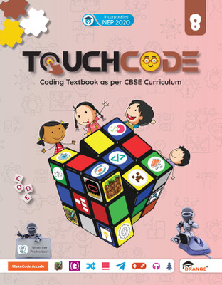 TouchCode Class 8: Coding Book(Paperback, Team Orange)