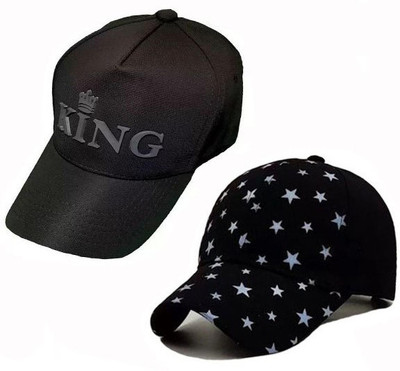 N S TREND Printed Sports/Regular Cap Cap(Pack of 2)