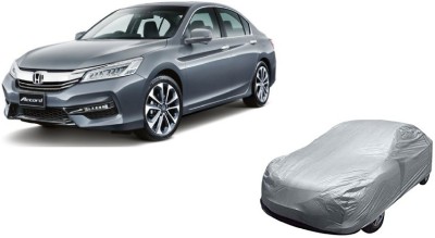 Anlopeproducts Car Cover For Honda Accord V6 2.4 i-VTEC 6MT(185HP) (With Mirror Pockets)(Silver)