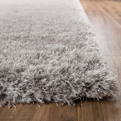 AyanCarpets Grey Polyester Carpet(3 ft,  X 6 ft, Rectangle)