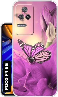 Flipkart SmartBuy Back Cover for POCO F4 5G(Purple, Silicon, Pack of: 1)