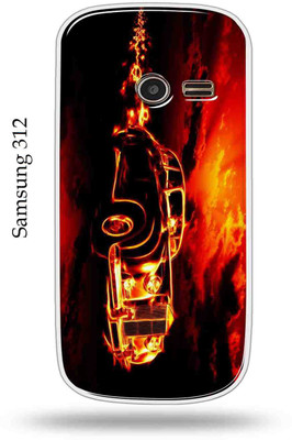 Mystry Box Back Cover for Samsung Metro B312(Multicolor, Flexible, Silicon, Pack of: 1)