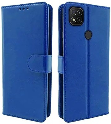 KingNoise traders Flip Cover for Redmi 9 activ(Blue, Shock Proof, Pack of: 1)