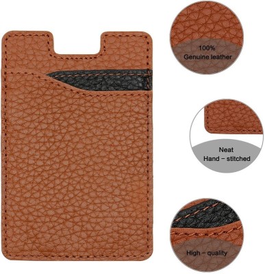 Clickcase Wallet Case Cover for Vivo Y76 5G(Brown, Flexible)