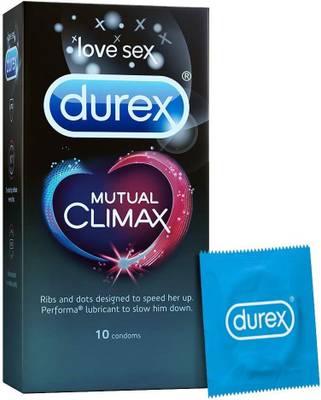 DUREX Mutual climax 10s (Pack of 1) Condom