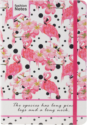Zentric Perfect for gifting school kids, teammates or friends A5 Notebook Ruled 80 Pages(Pink)