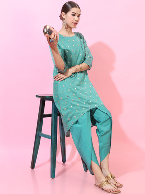 Vishudh Women Kurta Dhoti Pant Set