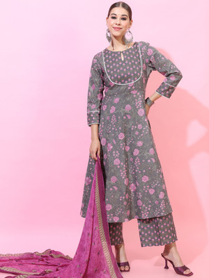 Vishudh Women Kurta Palazzo Set