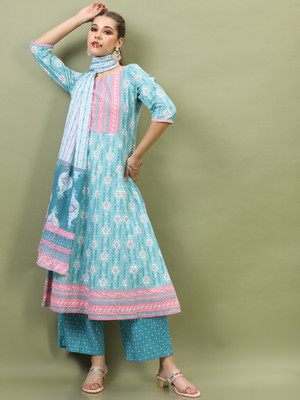 Vishudh Women Kurta Palazzo Set