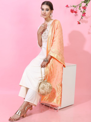 Vishudh Women Kurta Palazzo Set