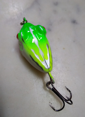 JUST ONE CLICK Hard Bait Plastic Fishing Lure(Pack of 1, Size 6)