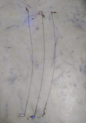 JUST ONE CLICK Test-3 Snap Swivel(Line Clip Included, Set of  3)