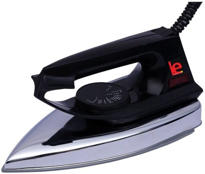 LE - EASE LITE 750W Ultra Light-Weight Dry Iron box with Non Stick Soleplate press 750 W Dry Iron(Black)