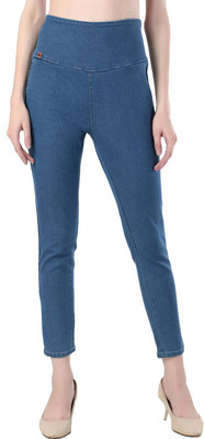 3BUTTERFLIES Blue Jegging(Solid)